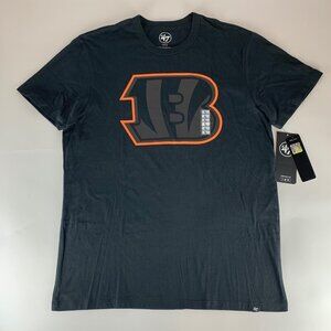 Cincinnati Bengals NFL Black 47 Brand Short Sleeve Crewneck Shirt New